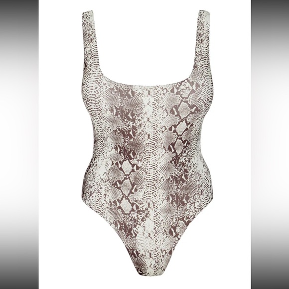 Monday Swimwear Sardinia One Piece Snake P/XS - Picture 1 of 4